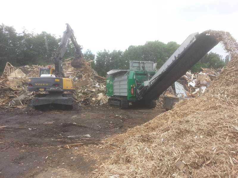 Komptech shredder Crambo Direct 6200