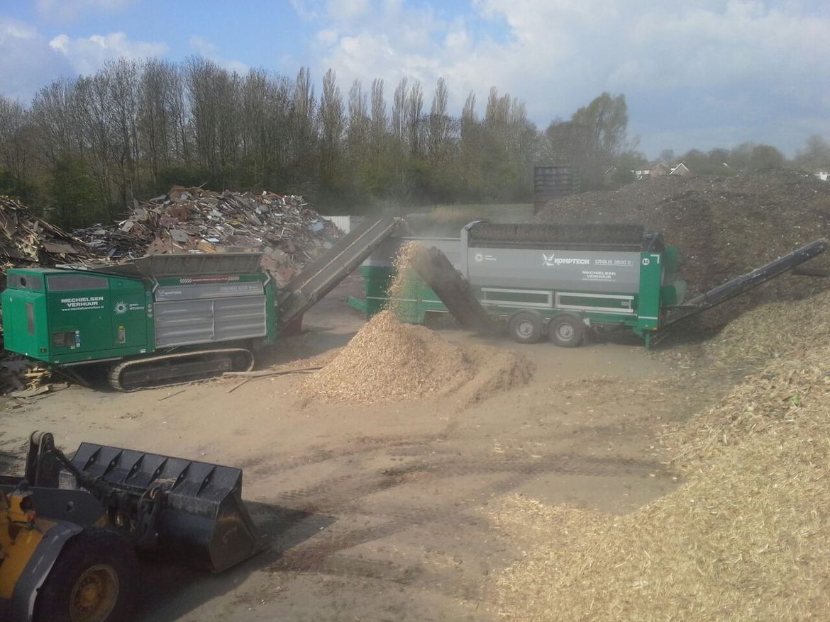 Komptech shredder Crambo Direct 6200