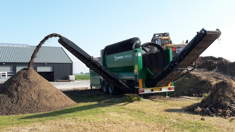 trommelzeef groen Komptech Nemus
