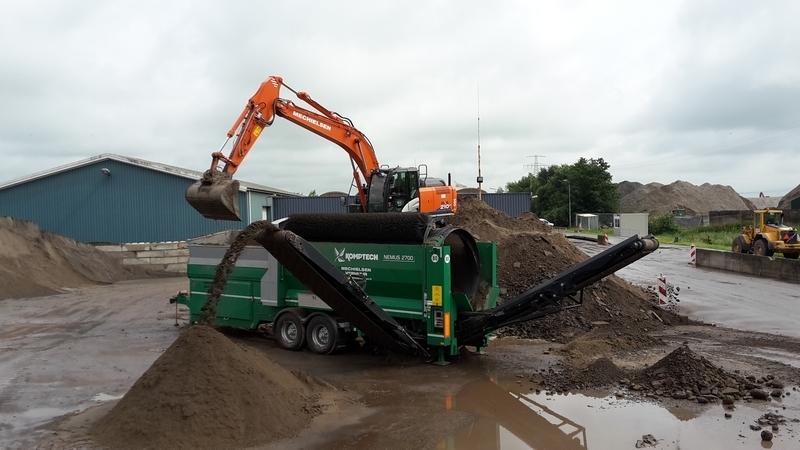 Komptech trommelzeef Nemus 2700